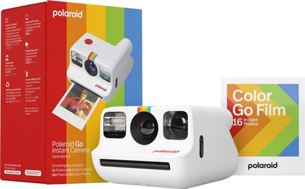 Polaroid Go Generation 2 Instant Camera Everything Box, White - ONLINE ONLY